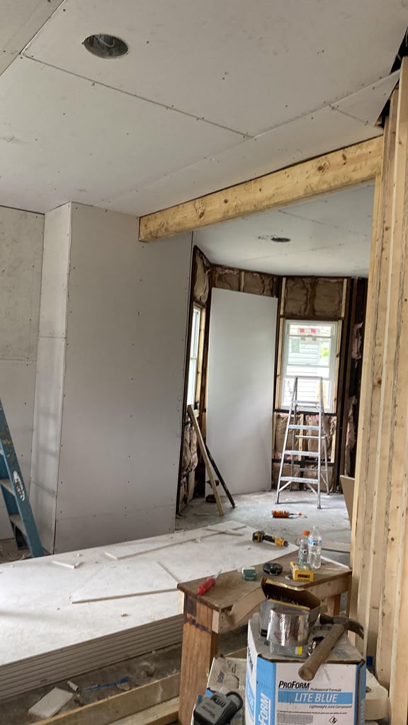 Drywall framing and installation